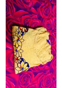 Tshirt With Dhoti Set