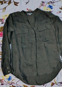 H&amp;M Olive Green Shirt