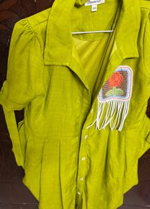 Bright Lime Kurta