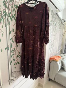 Bohemian Embroidered Maxi Dress