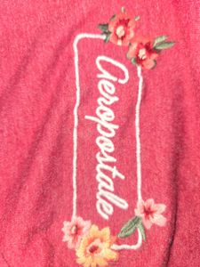 Y2K 2000 's Aeropostale Floral Graphic T-Shirt