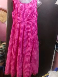 Biba Brand Long Kalidar Frock With Jacket