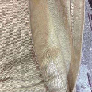 BERSHKA BEIGE CARGO