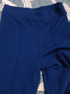Blue Flare Pants