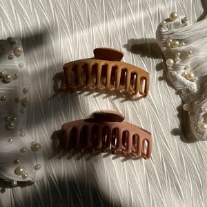 Hair Claws (Pack Of 2)