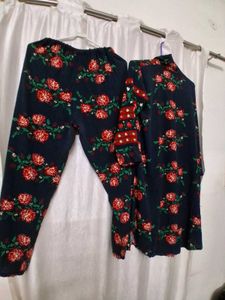 Floral Print cord Set with Dupatta