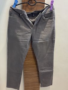 Men's Grey Slim Fit Jeans
