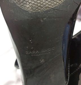Zara Ankle Boot (patent shiny Pu Leather)