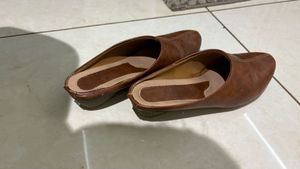 Classic Brown Mules