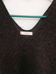 Unused Imported Shimmery Light Wool Top