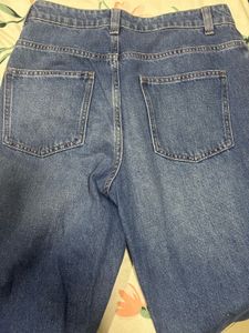 Mid Waisted Wide Leg Jeans