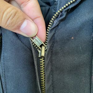 Dakota Hooded Black Jacket