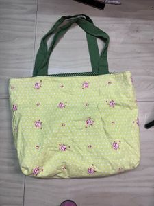 🌿 REVERSIBLE TOTE BAG - 2 Bags in 1! 💛💚