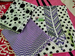 Stylish Cotton Kurta Set with Dupatta