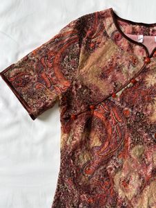 Vintage Paisley Print T-Shirt