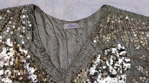 🤍✨Y2K SEQUINS EMBELLISHED TOP FOR WOMEN