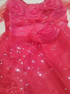 Red Fairy Costume Dress with Wings