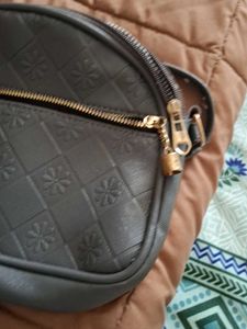 Gray color bag in elegant look