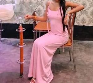 Elegant Pink Maxi Dress