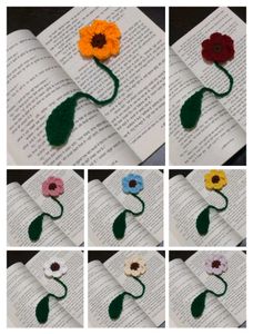 Handmade Crochet Flower Bookmark