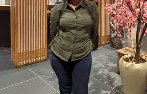 Stylish Ruched Olive Green Shirt