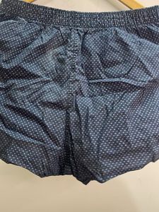 Men's Blue Polka Dot Boxer Shorts