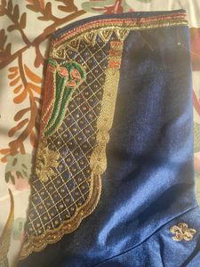 Beautiful Designer Embroidered Silk Blouse
