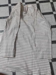 Cute Striped "First Baby" Top
