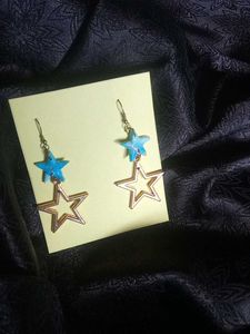 Star Drop Earrings