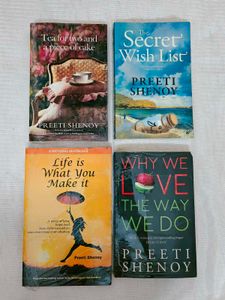 🆕 Preeti Shenoy 4 Books Collection
