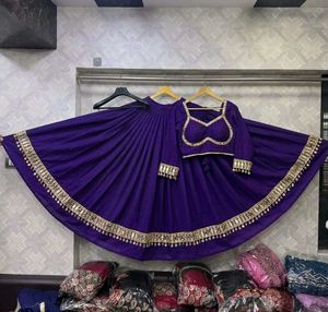Stunning Purple Lehenga Choli Set