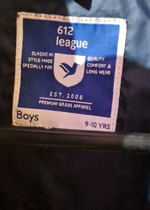 612 League Branded Jacket for 9 to 10 year boys