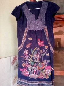 Bohemian Floral Print Dress