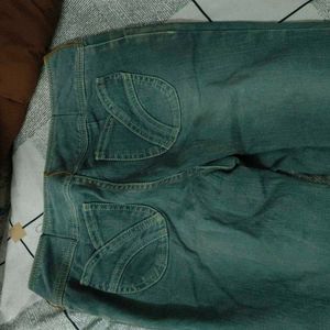 thrifted korean y2k vintage wash jeans