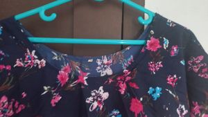 Blue Anarkali
