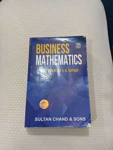 Business Mathematics Textbook for B.Com and BBA