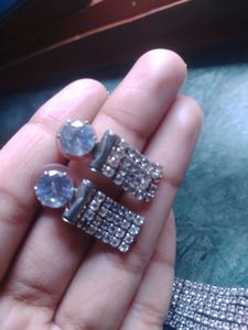Sparkling Crystal Drop Earrings