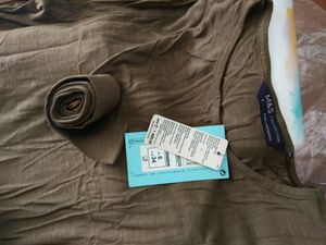 Mark's &amp; Spencer Olive Green Tunic Dress With Belt