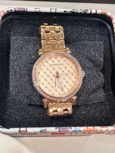 Giordano Analog Rose Gold Dial Women's Watch-2778-