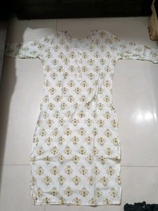 Green Polka Dot Kurta Set