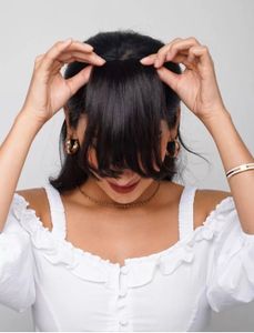 Nish Hair Curtain Clip-In Bangs