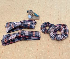 Combo-viral Braided Hairband And Scrunchies