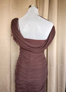 Sheer Ruched Bodycon Mini Dress