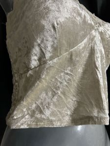 Velvet Cami Top with Lace Trim