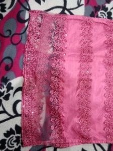 Pink Embroidered Kurta