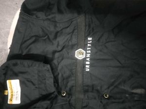 URBANSTYLE Men's Black Casual Shirt