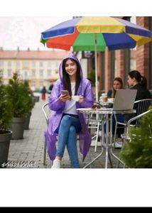 stylish Purple Raincoat
