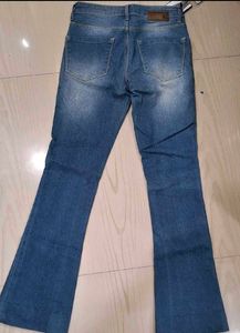 SALE FOR 24 HOURS Women Blue Bootcut Jeans