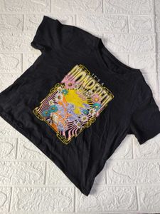 Wonderful Day Graphic Crop Tee