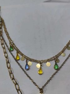 Layered Multi-Charm Necklace